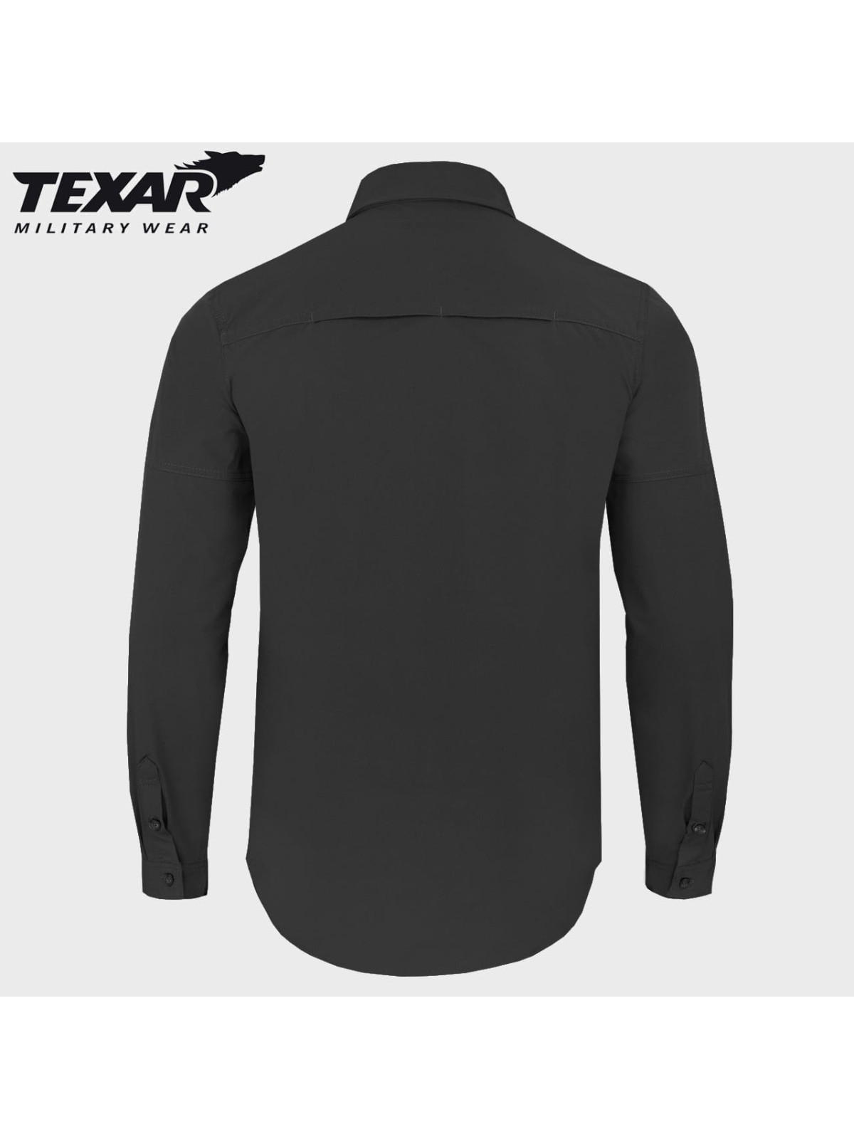 TEXAR KOSZULA TAKTYCZNA WOJSKOWA CZARNA 3XL