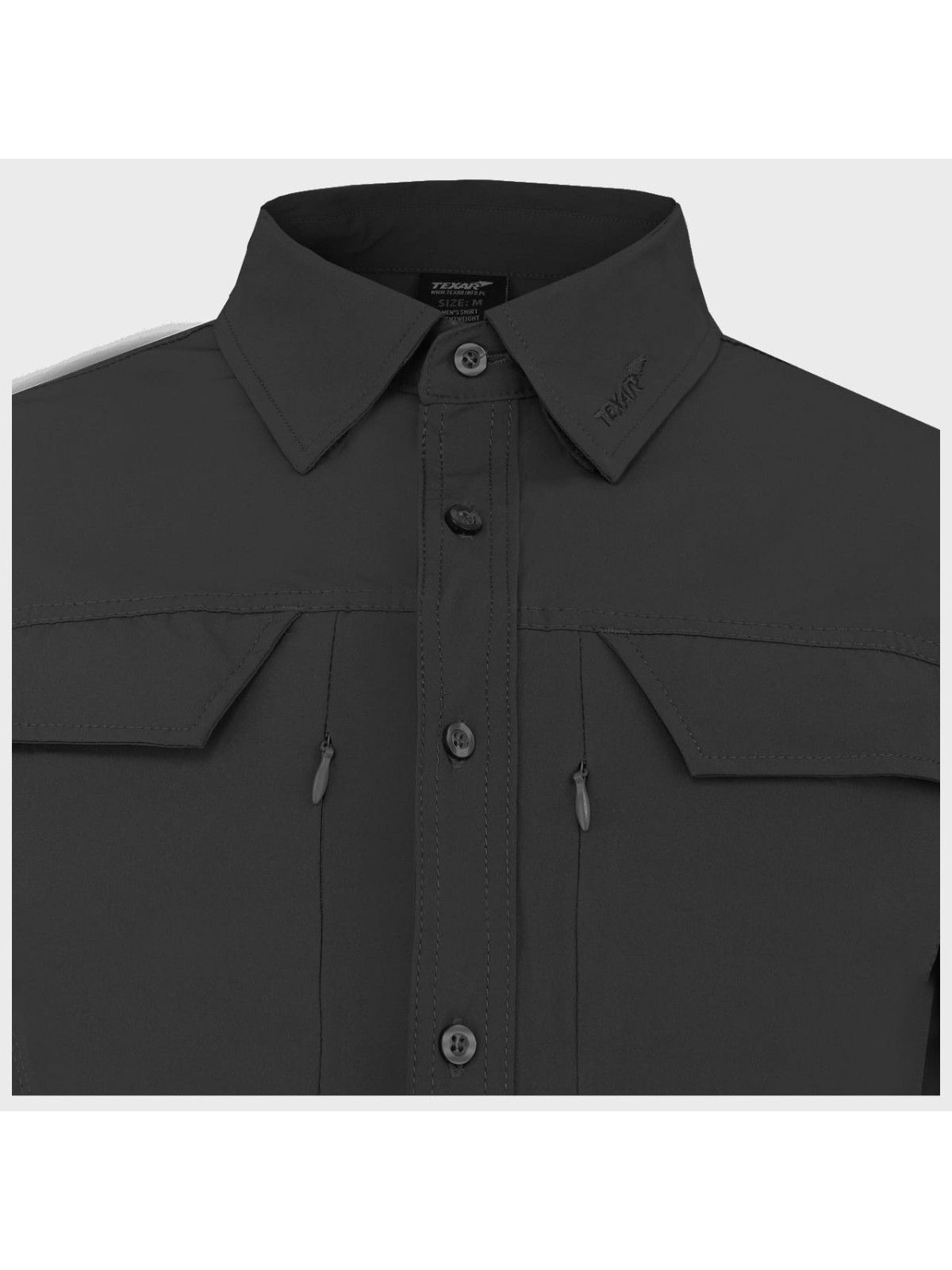 TEXAR KOSZULA TAKTYCZNA WOJSKOWA CZARNA 3XL