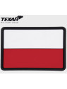 TEXAR NASZYWKA EMBLEMAT FLAGA POLSKA 5,8X3,9 CM