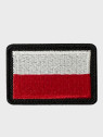 TEXAR NASZYWKA EMBLEMAT FLAGA POLSKA 5,5X3,5 CM