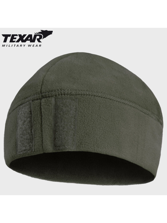 TEXAR CZAPKA ZIMOWA WIND BLOCKER POLAROWA OLIWKOWA L/XL