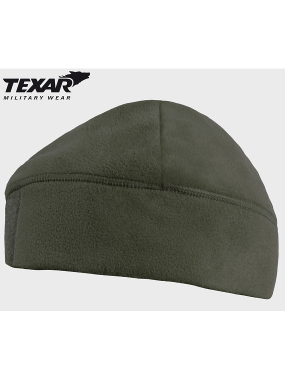 TEXAR CZAPKA ZIMOWA WIND BLOCKER POLAROWA OLIWKOWA L/XL