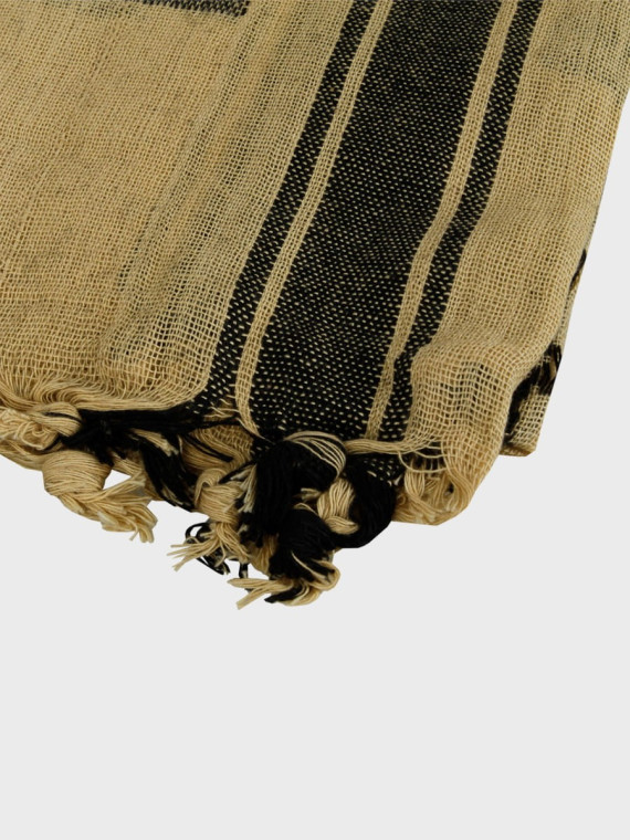 TEXAR CHUSTA ARAFATKA KEFIJA PLO 110x110 cm KHAKI-CZARNA