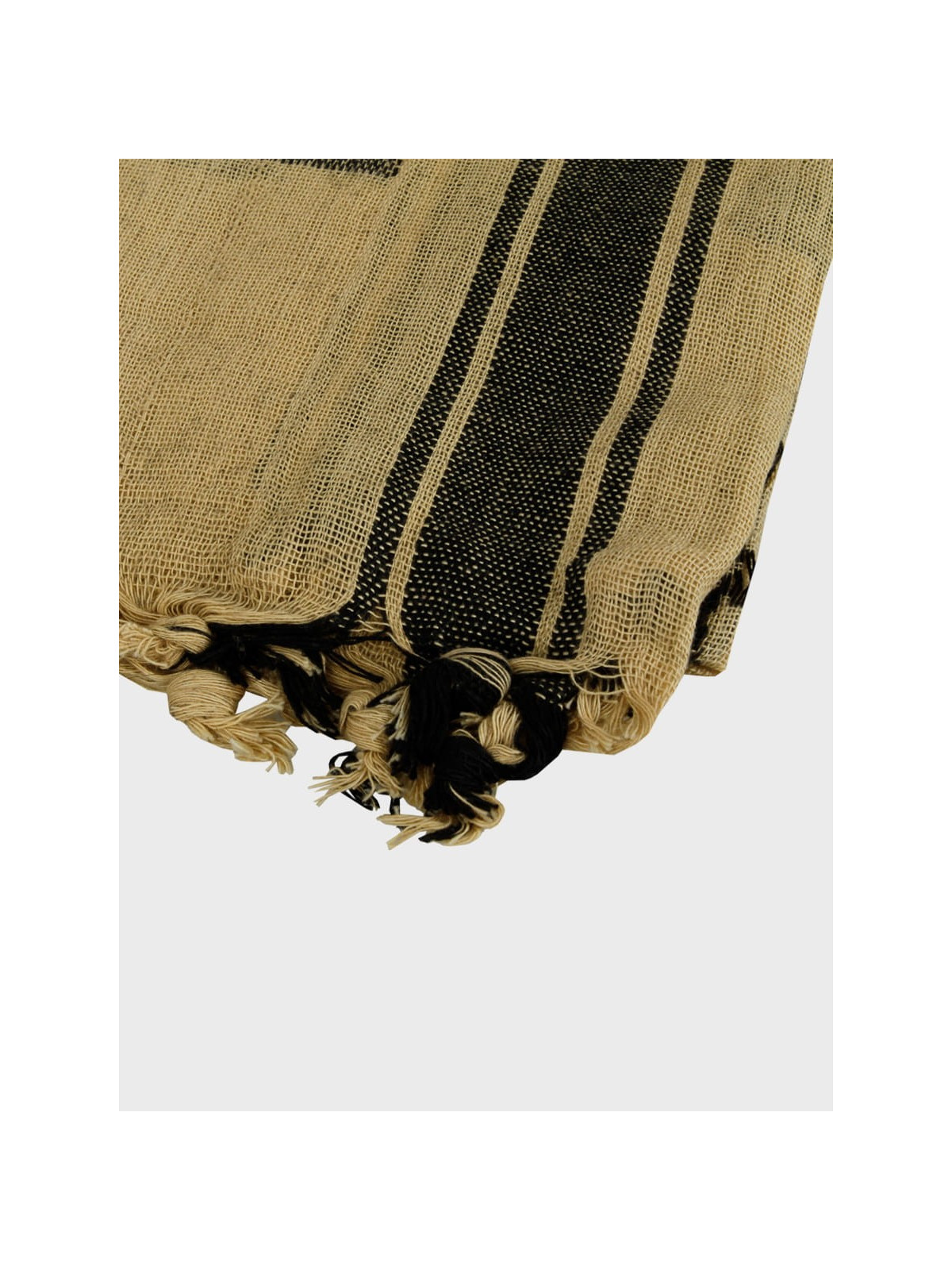 TEXAR CHUSTA ARAFATKA KEFIJA PLO 110x110 cm KHAKI-CZARNA