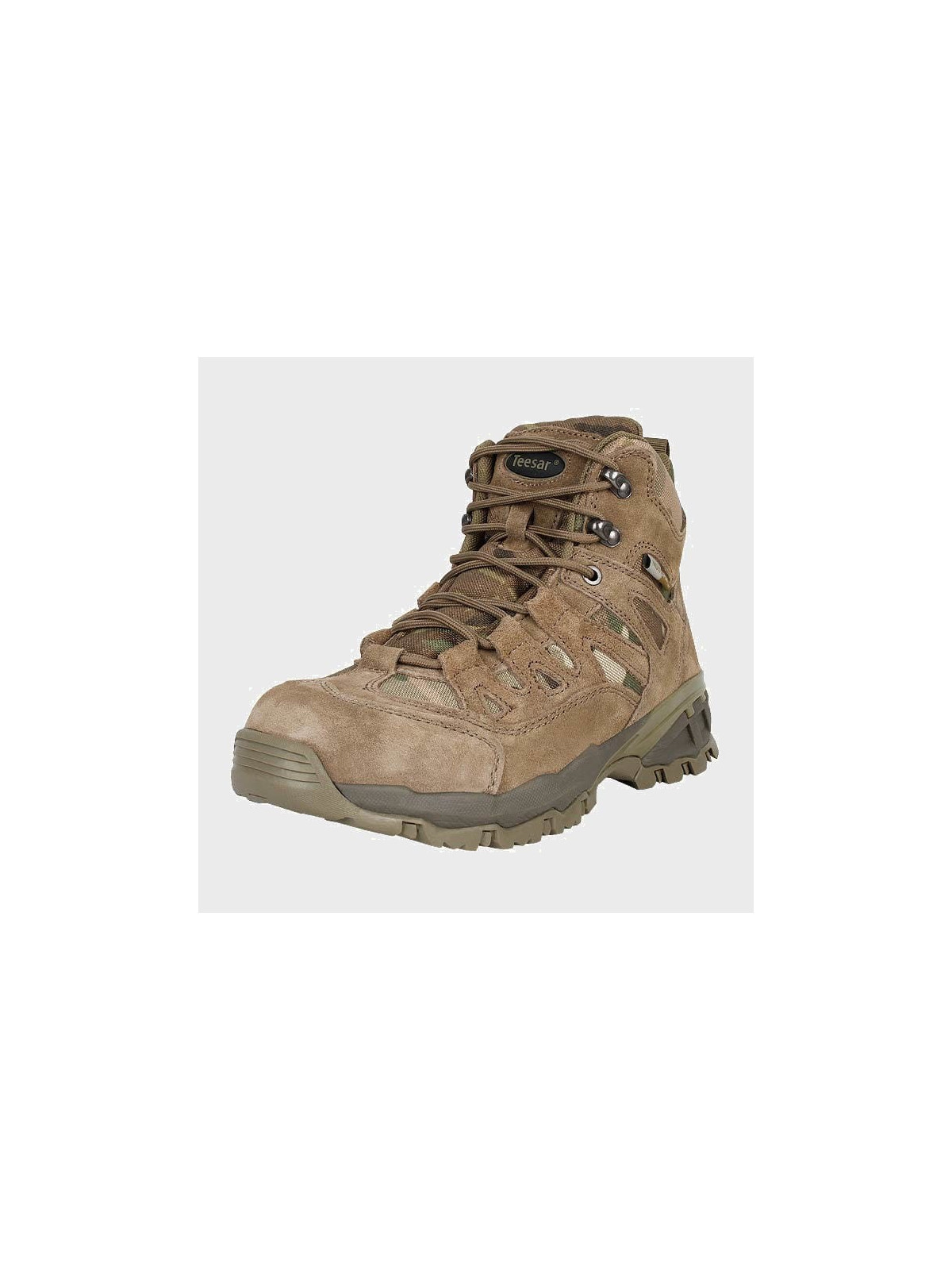 TEESAR BUTY MĘSKIE TREKKINGOWE SQUAD TRAPERY GÓRSKIE MULTICAM 46
