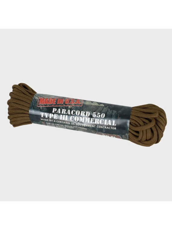 TEESAR LINKA SPADOCHRONOWA SURVIVALOWA PARACORD COYOTE