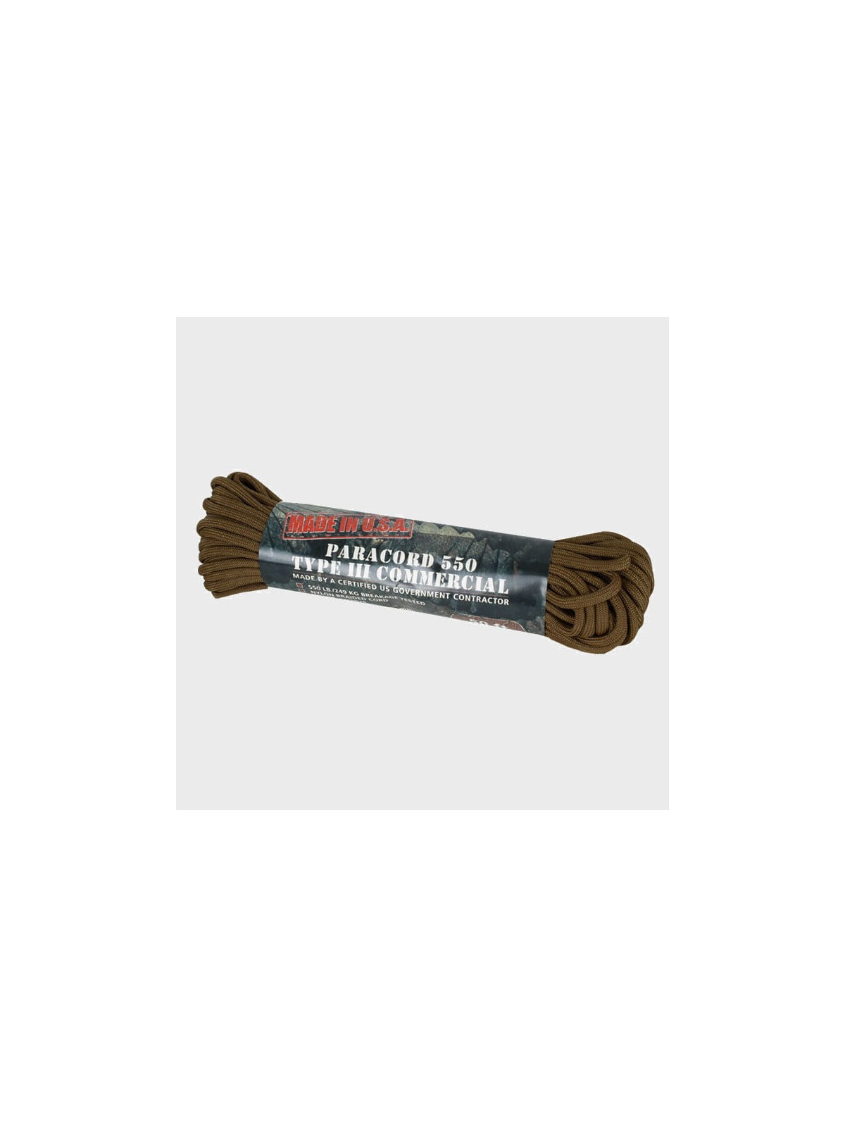 TEESAR LINKA SPADOCHRONOWA SURVIVALOWA PARACORD COYOTE
