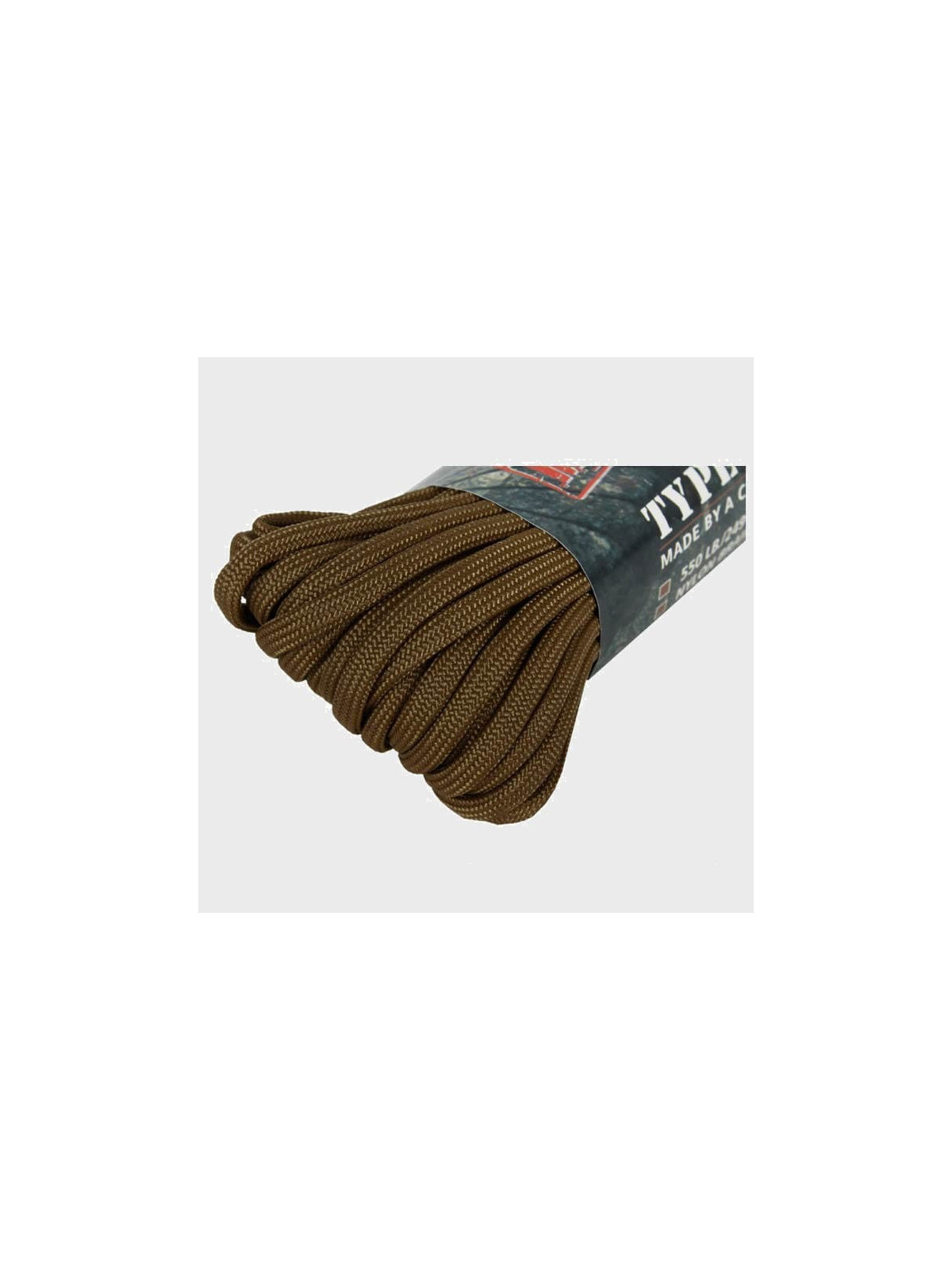 TEESAR LINKA SPADOCHRONOWA SURVIVALOWA PARACORD COYOTE