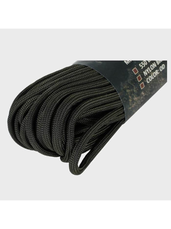 TEESAR LINKA SPADOCHRONOWA SURVIVALOWA PARACORD OLIWKOWA