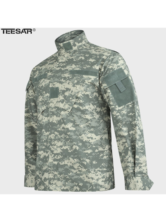 TEESAR BLUZA WOJSKOWA TAKTYCZNA ACU RIP-STOP NyCo AT-DIGITAL XL