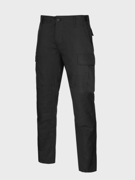 TEESAR SPODNIE WOJSKOWE BDU SLIM FIT RIPSTOP CZARNE XXL