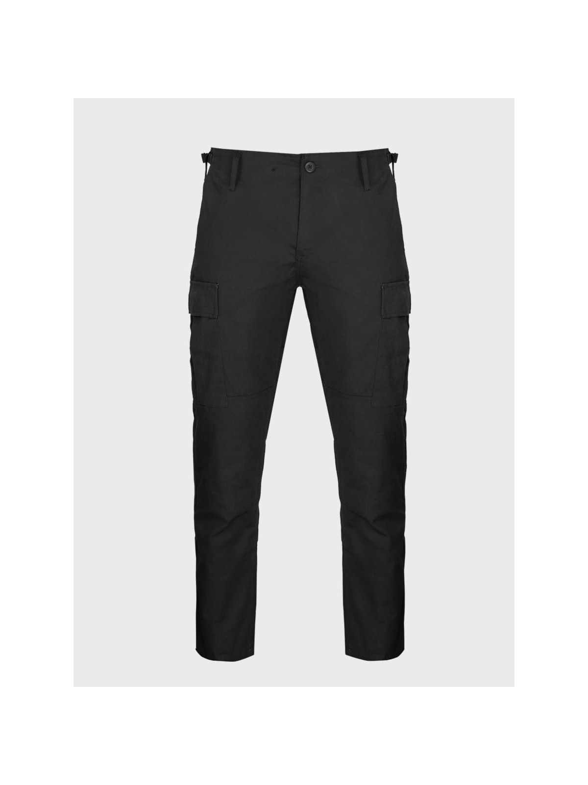 TEESAR SPODNIE WOJSKOWE BDU SLIM FIT RIPSTOP CZARNE XXL