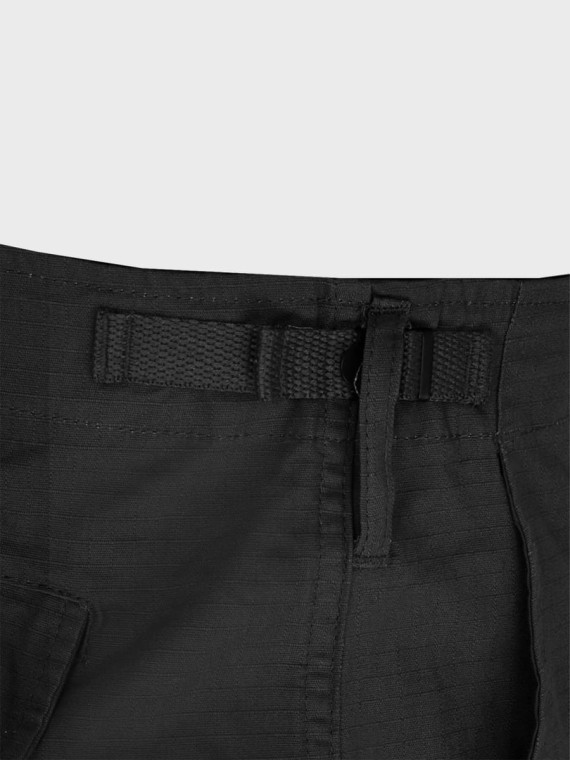 TEESAR SPODNIE WOJSKOWE BDU SLIM FIT RIPSTOP CZARNE XXL