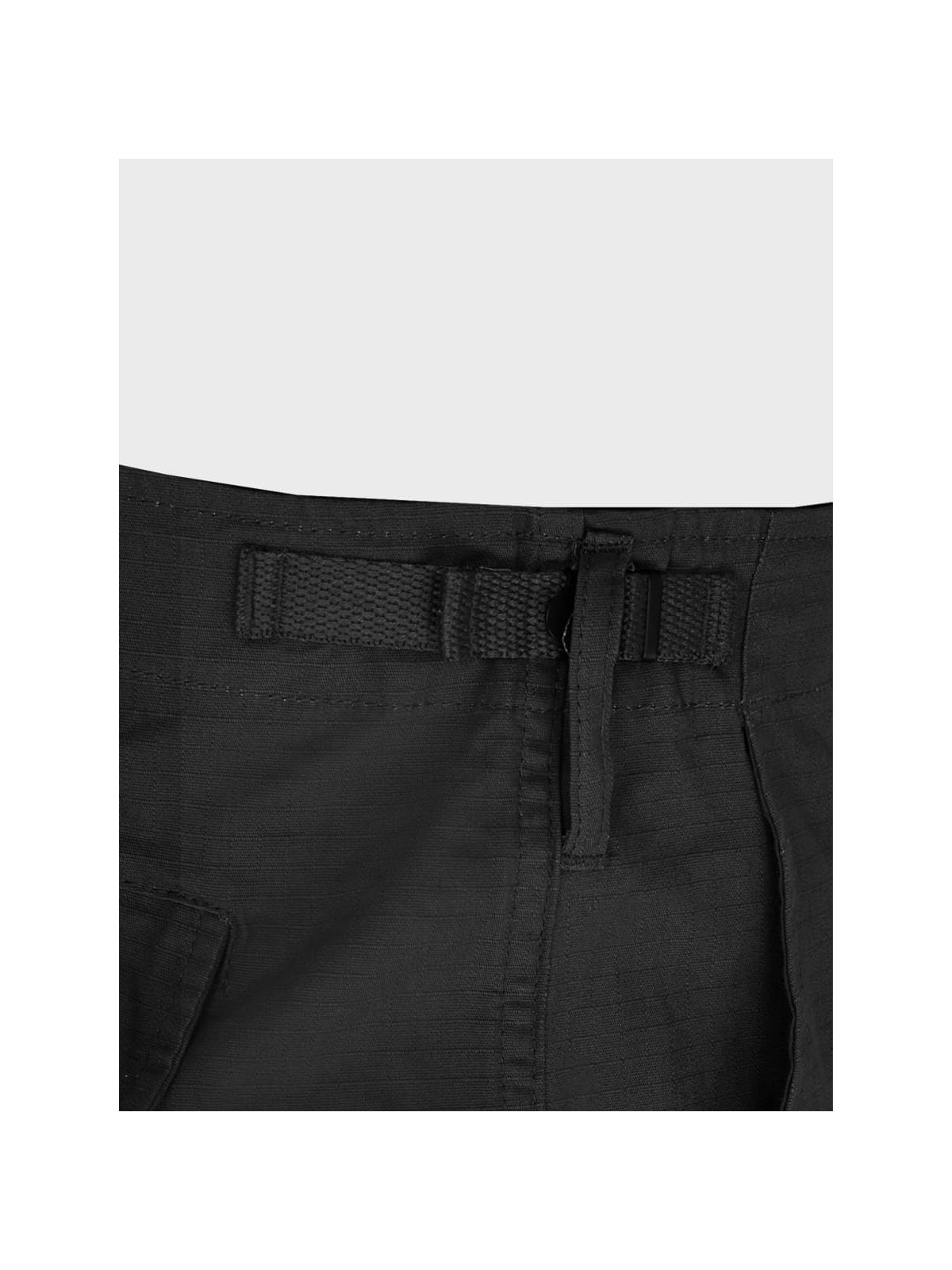 TEESAR SPODNIE WOJSKOWE BDU SLIM FIT RIPSTOP CZARNE XXL