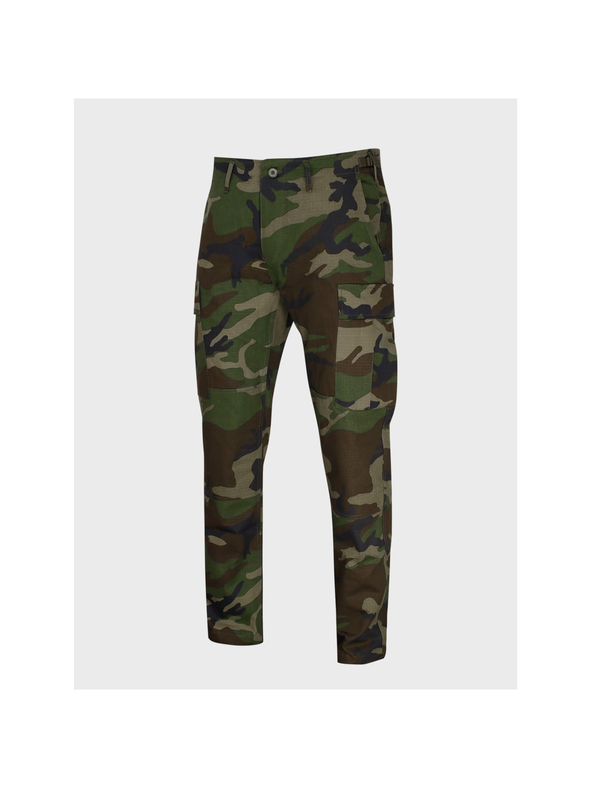 TEESAR SPODNIE WOJSKOWE BDU SLIM FIT RIPSTOP WOODLAND XXL