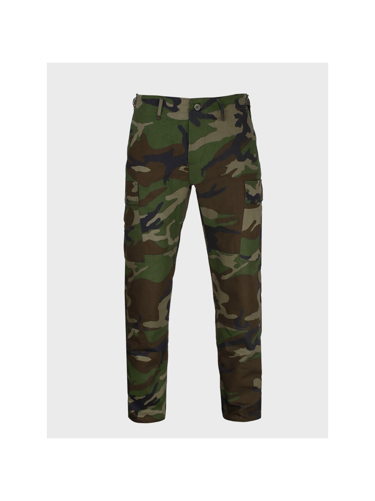 TEESAR SPODNIE WOJSKOWE BDU SLIM FIT RIPSTOP WOODLAND XXL