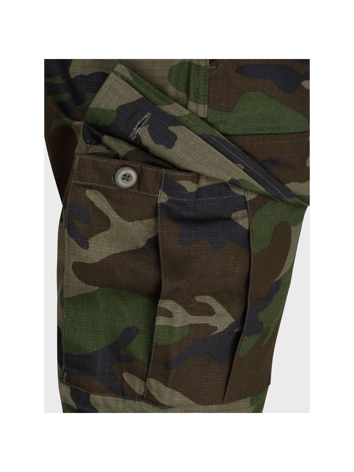 TEESAR SPODNIE WOJSKOWE BDU SLIM FIT RIPSTOP WOODLAND XXL