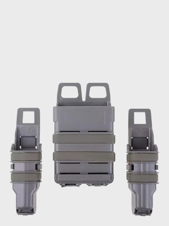 FMA Zestaw ładownic FAST na mag. 5,56 + 9mm Foliage Green