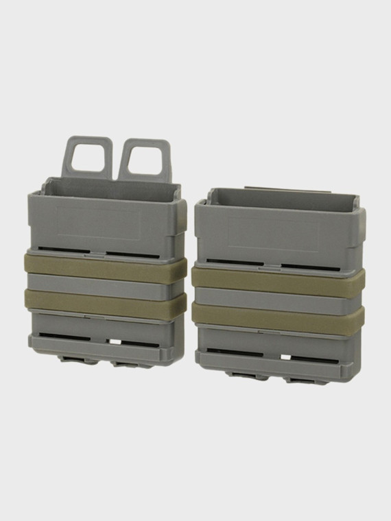FMA Zestaw 2 ładownic FAST na magazynki 7,62 Foliage Green