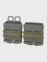 FMA Zestaw 2 ładownic FAST na magazynki 7,62 Foliage Green