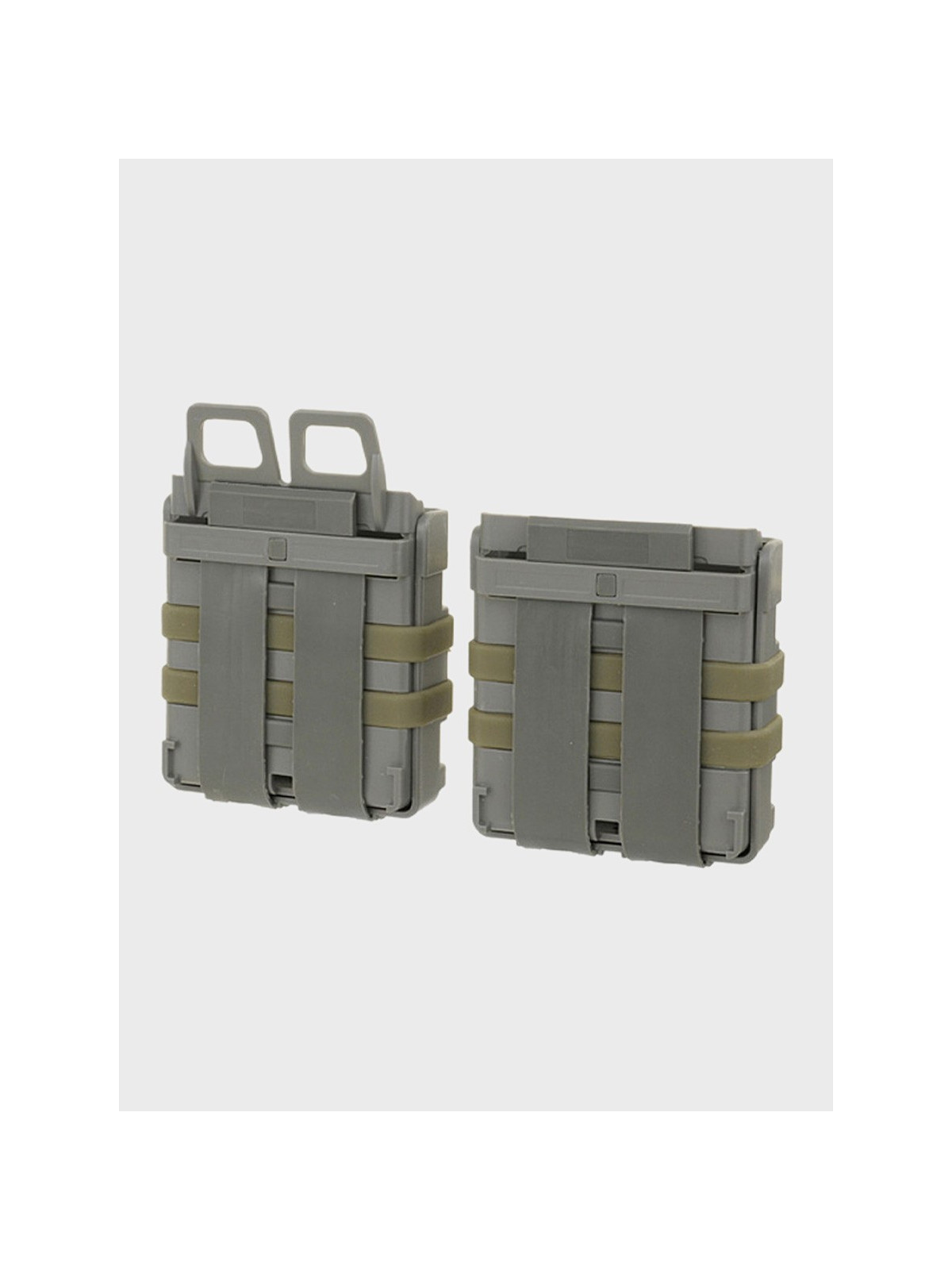 FMA Zestaw 2 ładownic FAST na magazynki 7,62 Foliage Green