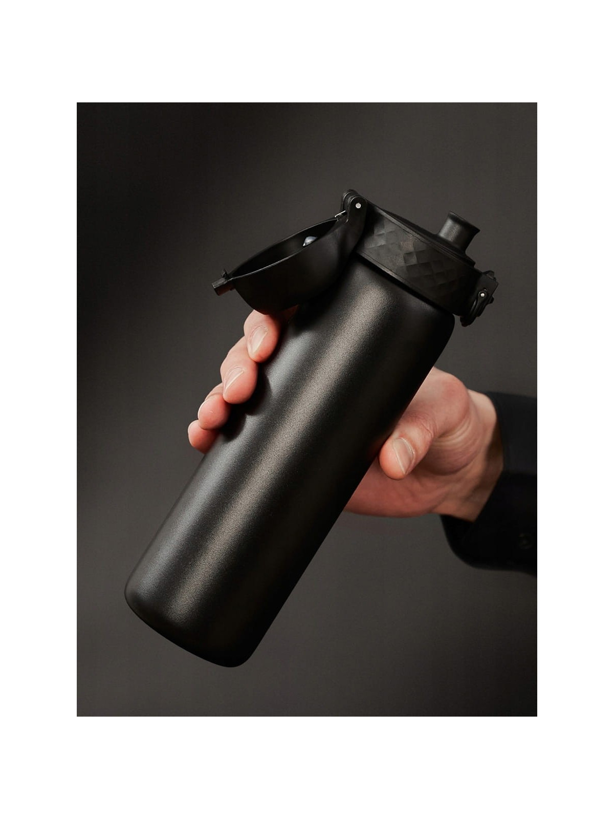 ION8 Butelka termiczna Bidon 0,6L I8SS600BLK Czarny
