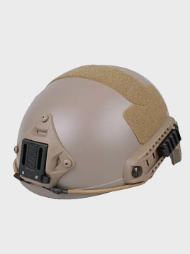 FMA Replika Hełmu Wojskowego Ballistic CFH szyny RIS montaż NV tan M/L