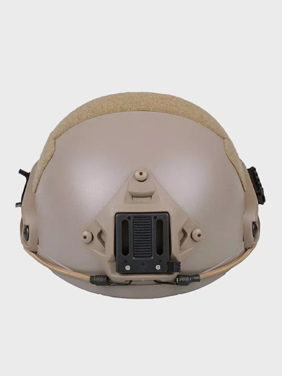 FMA Replika Hełmu Wojskowego Ballistic CFH szyny RIS montaż NV tan M/L