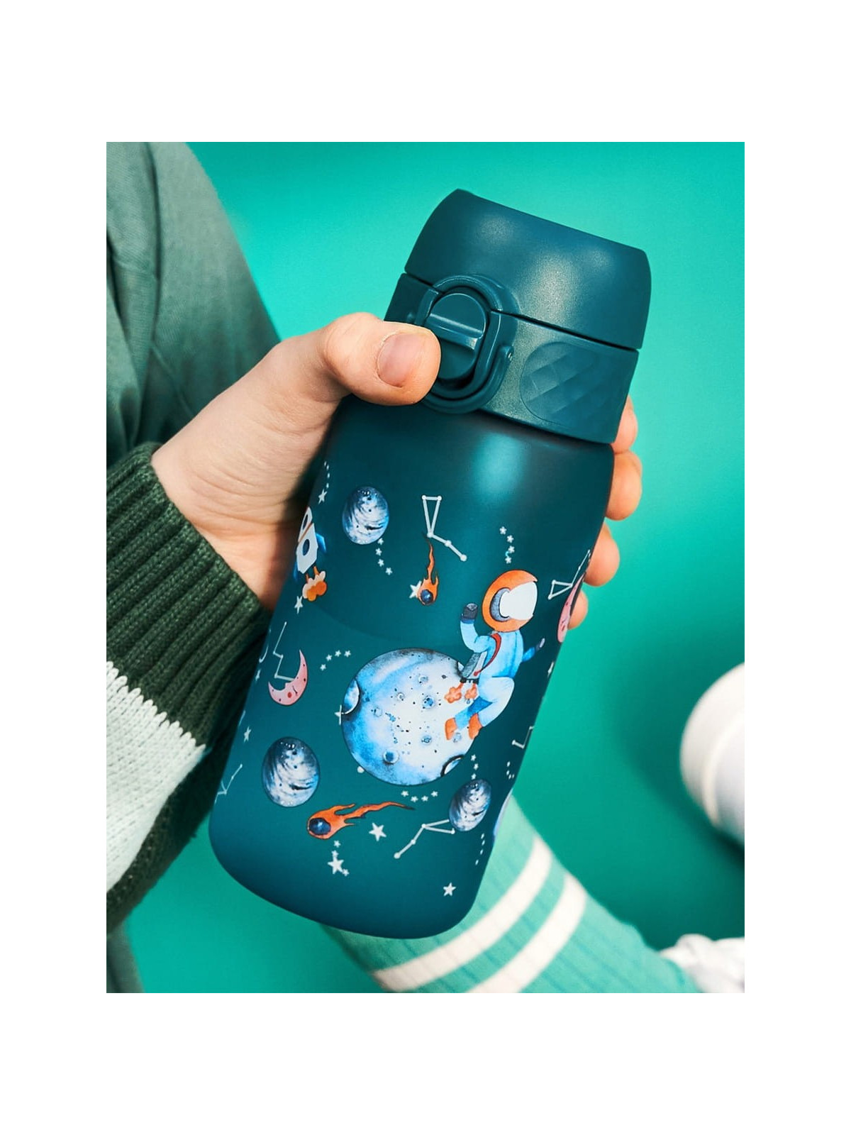 ION8 Butelka Dziecięca Bidon 0,35L I8RF350PTSPACE Kosmos