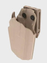 FMA Kabura na pistolet uniwersalna SLG5 brązowa