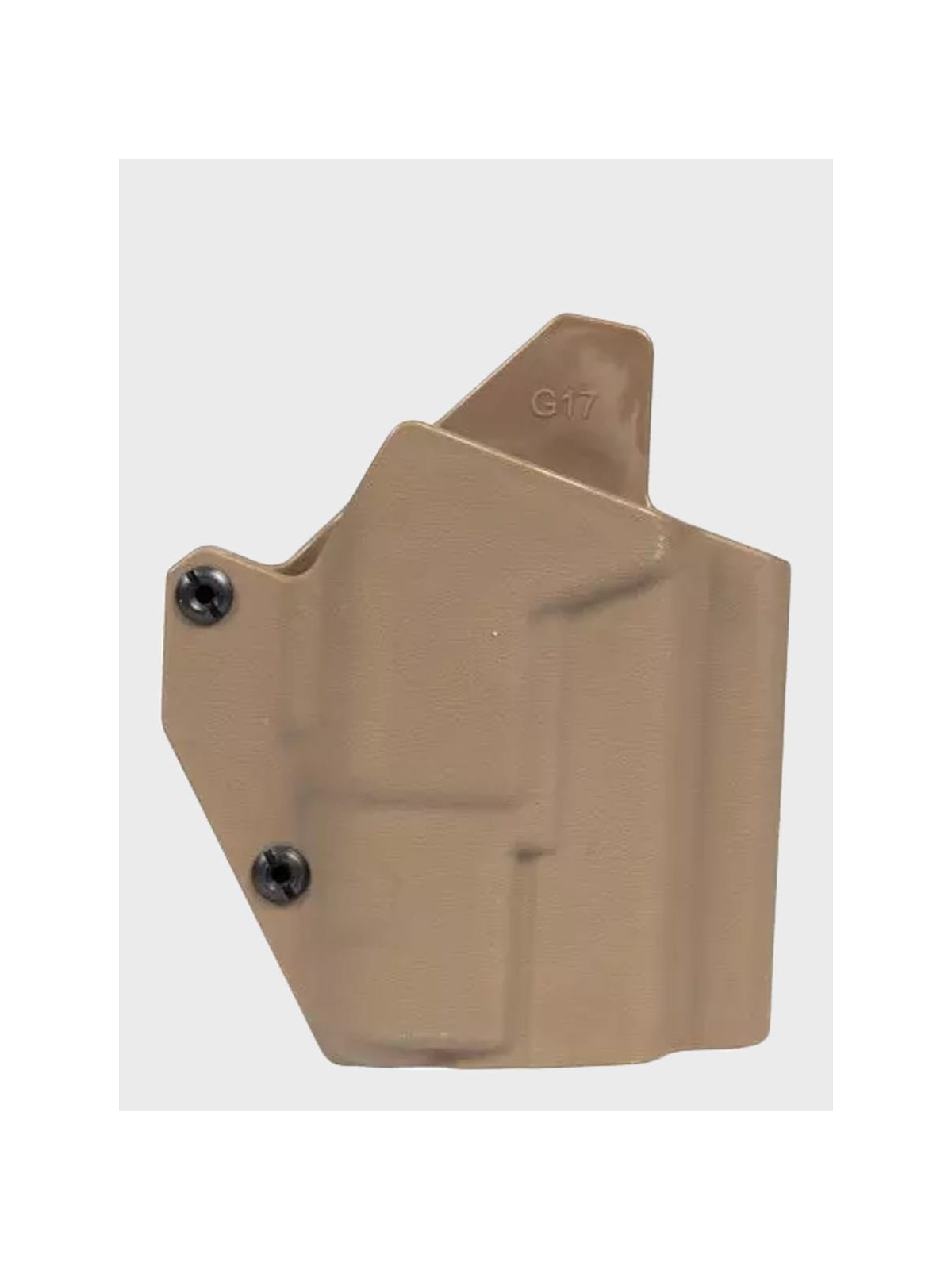 FMA Kabura kompozytowa do replik Glock G17 z oświetleniem taktycznym brązowa