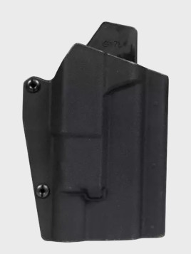 FMA Kabura kompozytowa do replik Glock G17 z oświetleniem taktycznym czarna