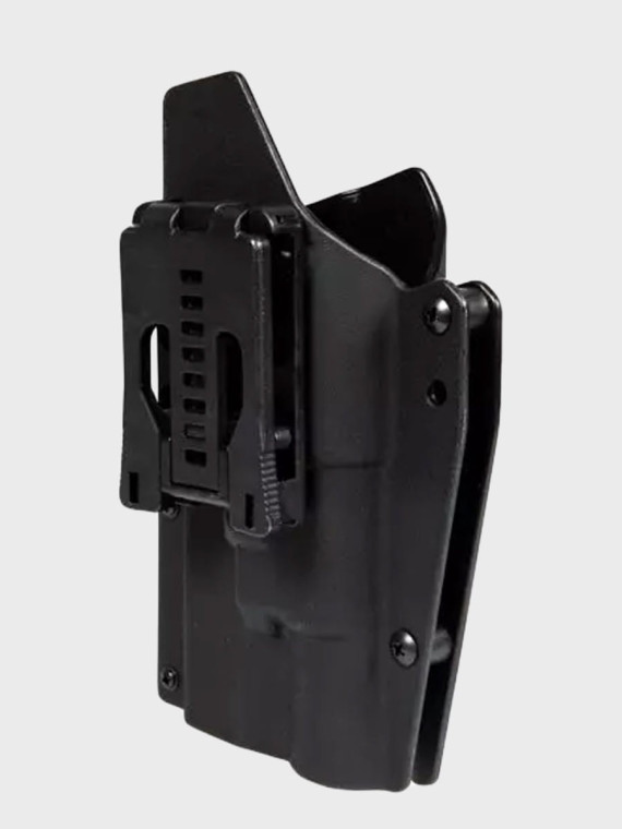FMA Kabura kompozytowa do replik Glock G17 z oświetleniem taktycznym czarna