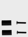 FMA Kabura kompozytowa do replik Glock G17 z oświetleniem taktycznym czarna