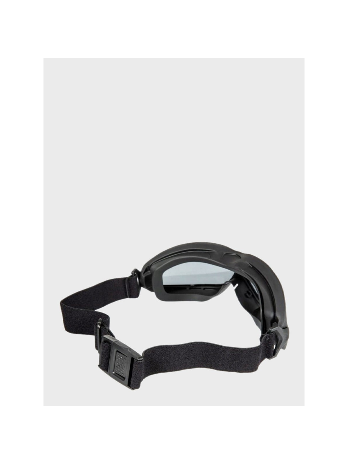 FMA Gogle Ochronne Spectra Dual Layer Zestaw Etui Przypięcie do Hełmu Ścierka Czarne