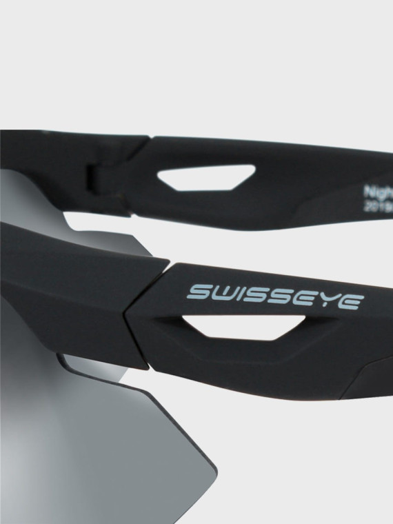 SWISSEYE OKULARY BALISTYCZNE NIGHTHAWK CZARNE