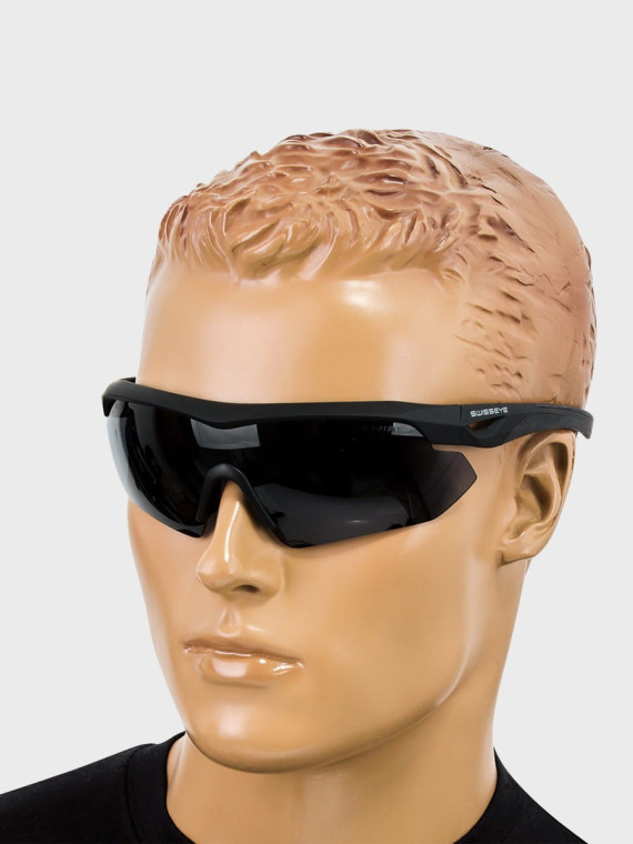 SWISSEYE OKULARY BALISTYCZNE NIGHTHAWK CZARNE
