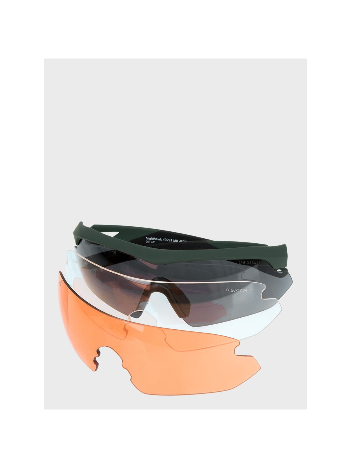 SWISSEYE OKULARY BALISTYCZNE NIGHTHAWK OLIWKOWE