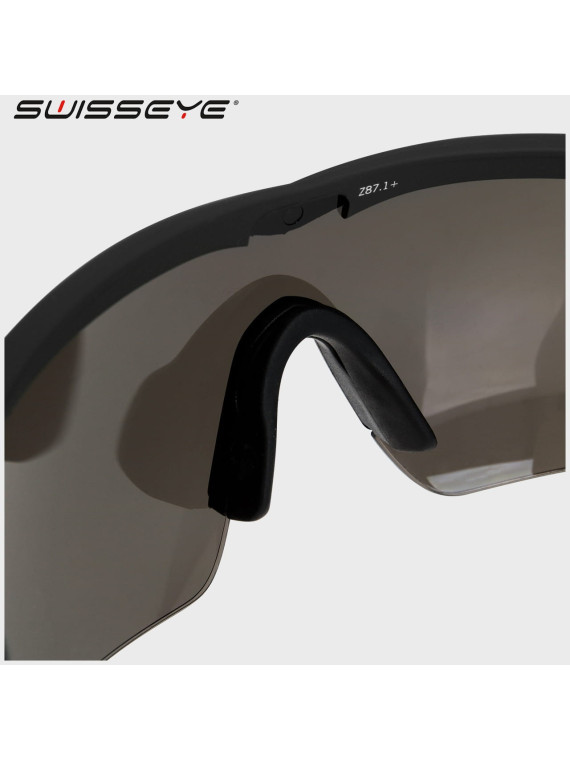 SWISSEYE OKULARY BALISTYCZNE RAPTOR CZARNE