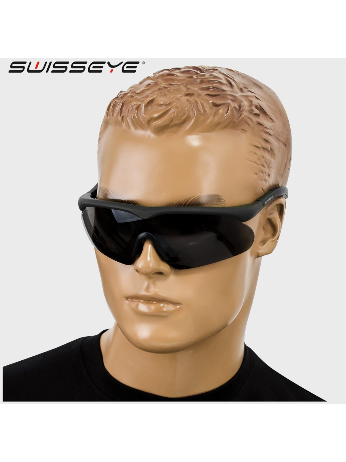 SWISSEYE OKULARY BALISTYCZNE RAPTOR CZARNE