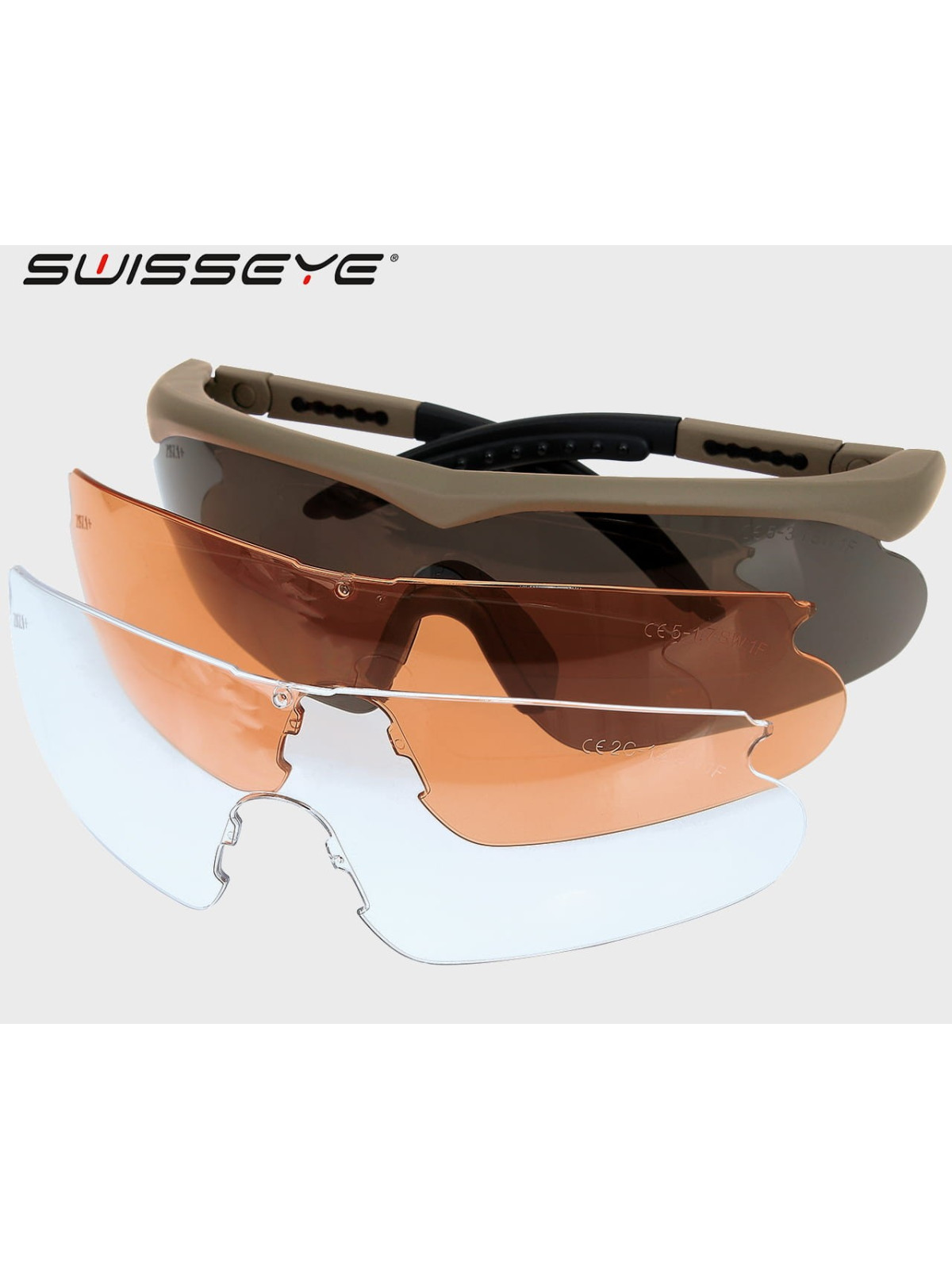 SWISSEYE OKULARY BALISTYCZNE RAPTOR COYOTE