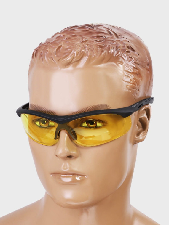 SWISSEYE OKULARY STRZELECKIE LANCER ŻÓŁTE