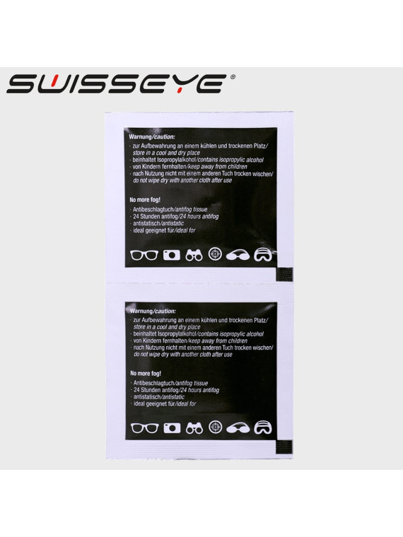 SWISSEYE ŚCIERECZKA ANTI-FOG (2 SASZETKI PO 1 SZTUCE) 