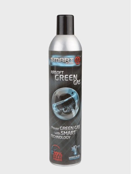 SMART GAS GAZ DO ZASILANIA REPLIK ASG AIRSOFT GREEN GAS 800ML