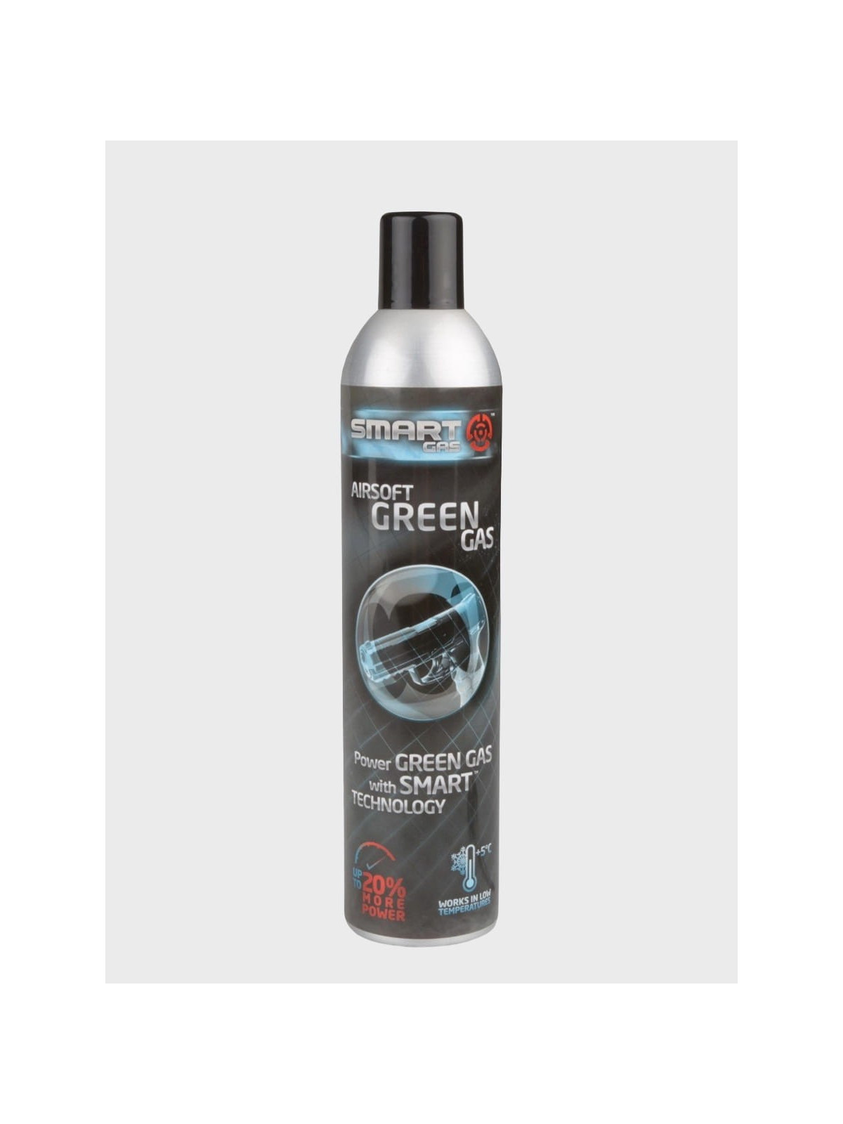 SMART GAS GAZ DO ZASILANIA REPLIK ASG AIRSOFT GREEN GAS 800ML