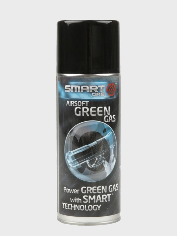 SMART GAS GAZ DO ZASILANIA REPLIK ASG AIRSOFT GREEN GAS 400ml 