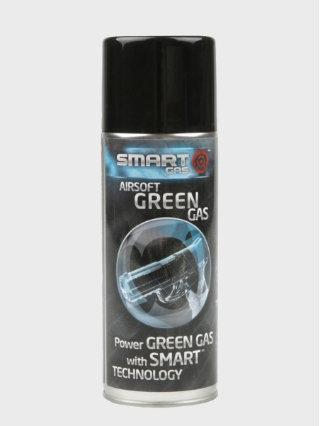 SMART GAS GAZ DO ZASILANIA REPLIK ASG AIRSOFT GREEN GAS 400ml 