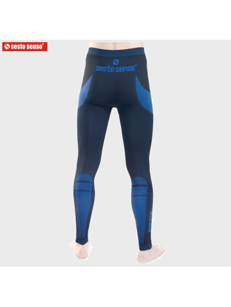 SESTO SENSO SPODNIE TERMOAKTYWNE MĘSKIE THERMO ACTIVE GRANAT XL