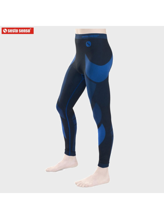 SESTO SENSO SPODNIE TERMOAKTYWNE MĘSKIE THERMO ACTIVE GRANAT XL