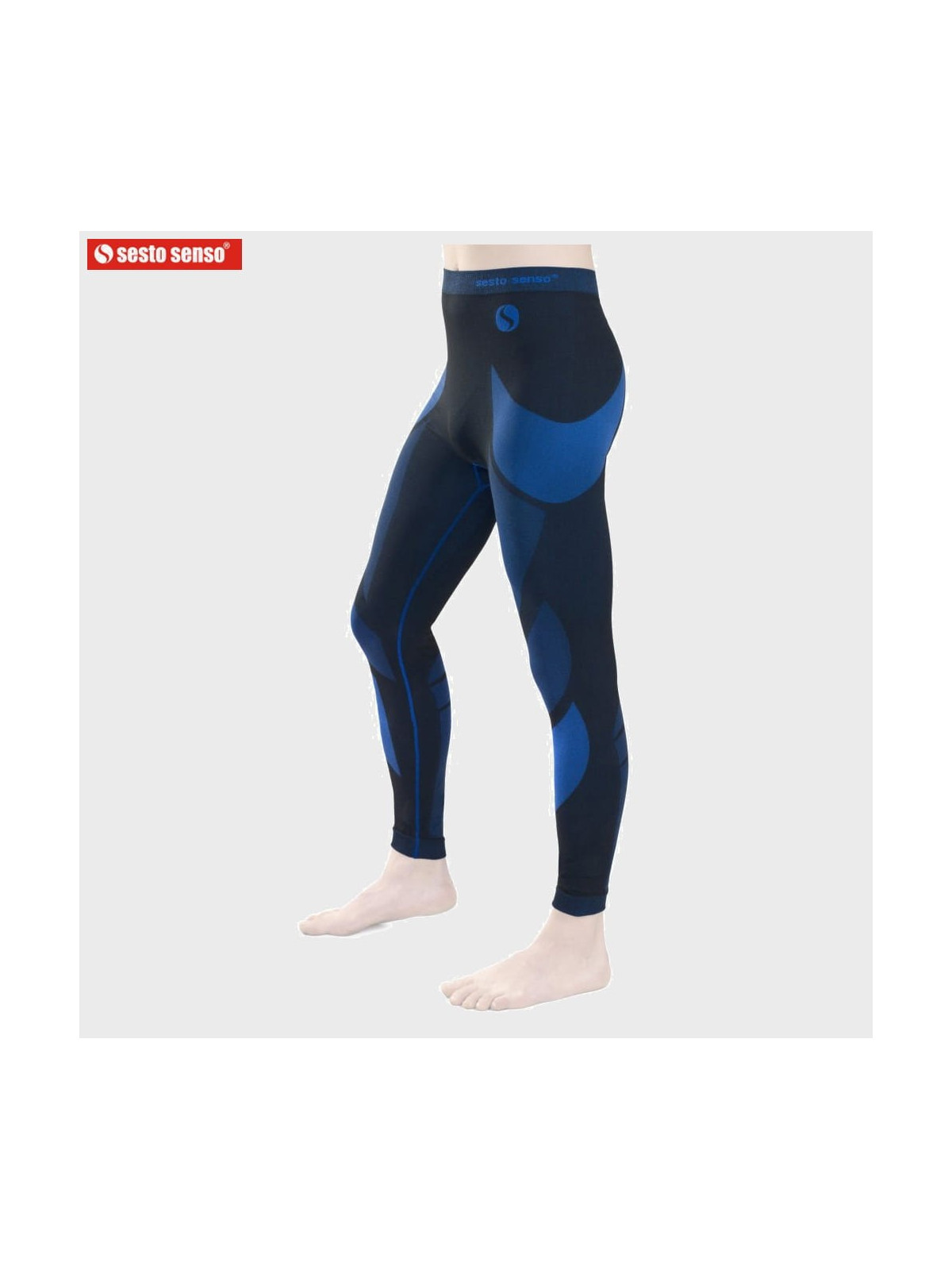 SESTO SENSO SPODNIE TERMOAKTYWNE MĘSKIE THERMO ACTIVE GRANAT XL
